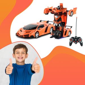 Transformers 2 in1 játék - robot szuperhőssé alakítható távirányítós autó (BBJ)