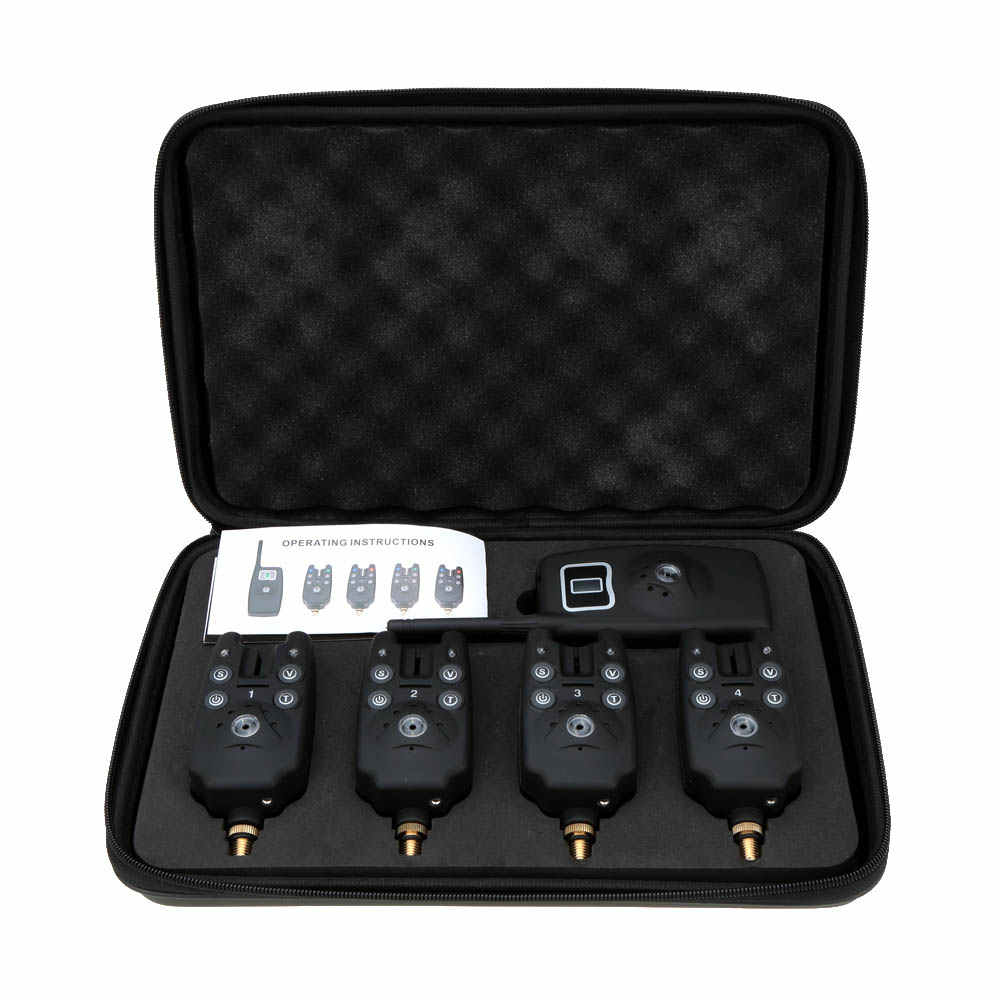 4+1 elektromos rádiós kapásjelző szett táskában (BBHR) - Image 2