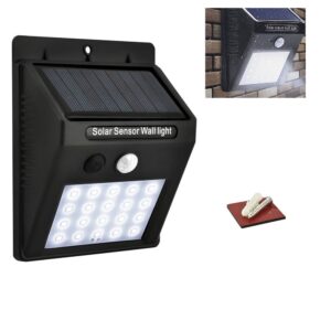 E.B. napelemes mozgásérzékelős szolár lámpa - 20 LED  (BBL) - Image 12