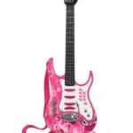 Rock’n’Roll gitár mikrofon+állvány erősítő készlet – Pink (BB4709) 3