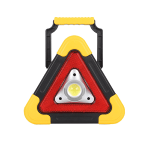 COB LED szolár multifunkciós lámpa elakadásjelző háromszög HB-6608-9 (BBL) - Image 6