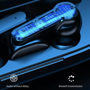 M19 vezeték nélküli  bluetooth headset  digitális kijelzővel, töltődobozban (BBV) - Image 4