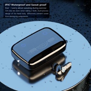 M19 vezeték nélküli  bluetooth headset  digitális kijelzővel, töltődobozban (BBV) - Image 5