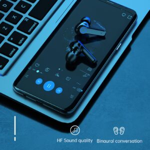 M19 vezeték nélküli  bluetooth headset  digitális kijelzővel, töltődobozban (BBV) - Image 6