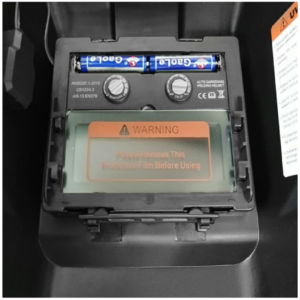 Silver napelemes automata hegesztő pajzs - fényre sötétedő, állítható fényerősségű hegesztő sisak (BBL) - Image 8