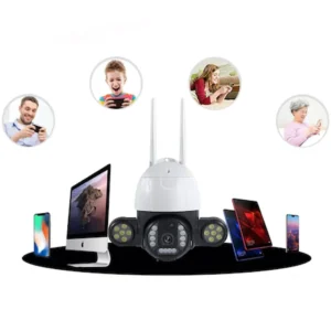 Vezeték nélküli VRT-C28 Wifi Smart kültéri, éjjellátó, vízálló kamera - távolról vezérelhető (BBV) - Image 7