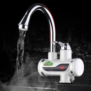 LED kijelzős átfolyós vízmelegítő 3 kW teljesítménnyel, függőleges csatlakozóval (BBL) - Image 4