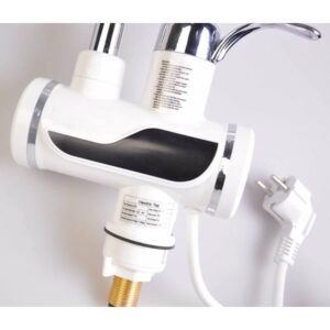 LED kijelzős átfolyós vízmelegítő 3 kW teljesítménnyel, függőleges csatlakozóval (BBL) - Image 6