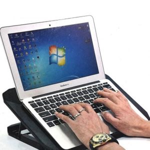 Dönthető laptop tartó állvány ventilátorral (BBM)