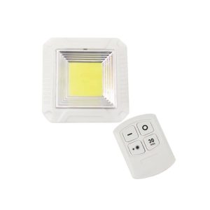 Szögletes COB LED panel távirányítóval 5 W (BBV)