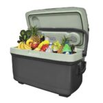 3in1 hűtőtáska, mini autós hűtő és ételmelegítő szivargyújtós csatlakozóval – 45L (BB5127) f