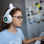 Cica füles vezeték nélküli gyerek fülhallgató (BB16866) (1)