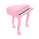 Rózsaszín játék zongora rengeteg funkcióval – 60 cm (BB11405) (6)
