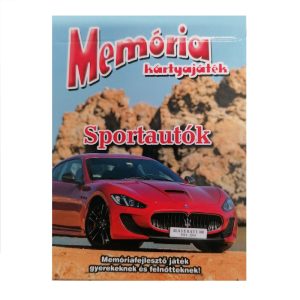 Memóriafejlesztő kártya - sportautók (FX) (BBKM)