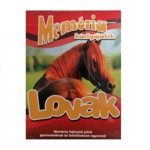 Memóriafejlesztő kártya - lovak (FX) (BBKM)