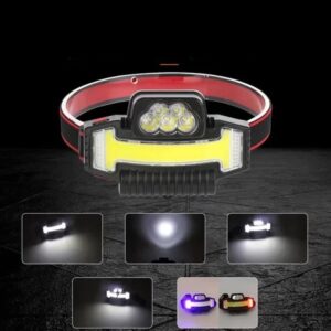 W685 multifunkciós LED fejlámpa beépített akkumulátorral - brutál fényerő (BBV) (BBL) - Image 4