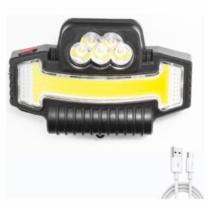 W685 multifunkciós LED fejlámpa beépített akkumulátorral - brutál fényerő (BBV) (BBL) - Image 5