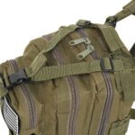 30 L-es ergonomikus khaki színű katonai hátizsák amerikai zászlós felvarróval (BB8916) (6)