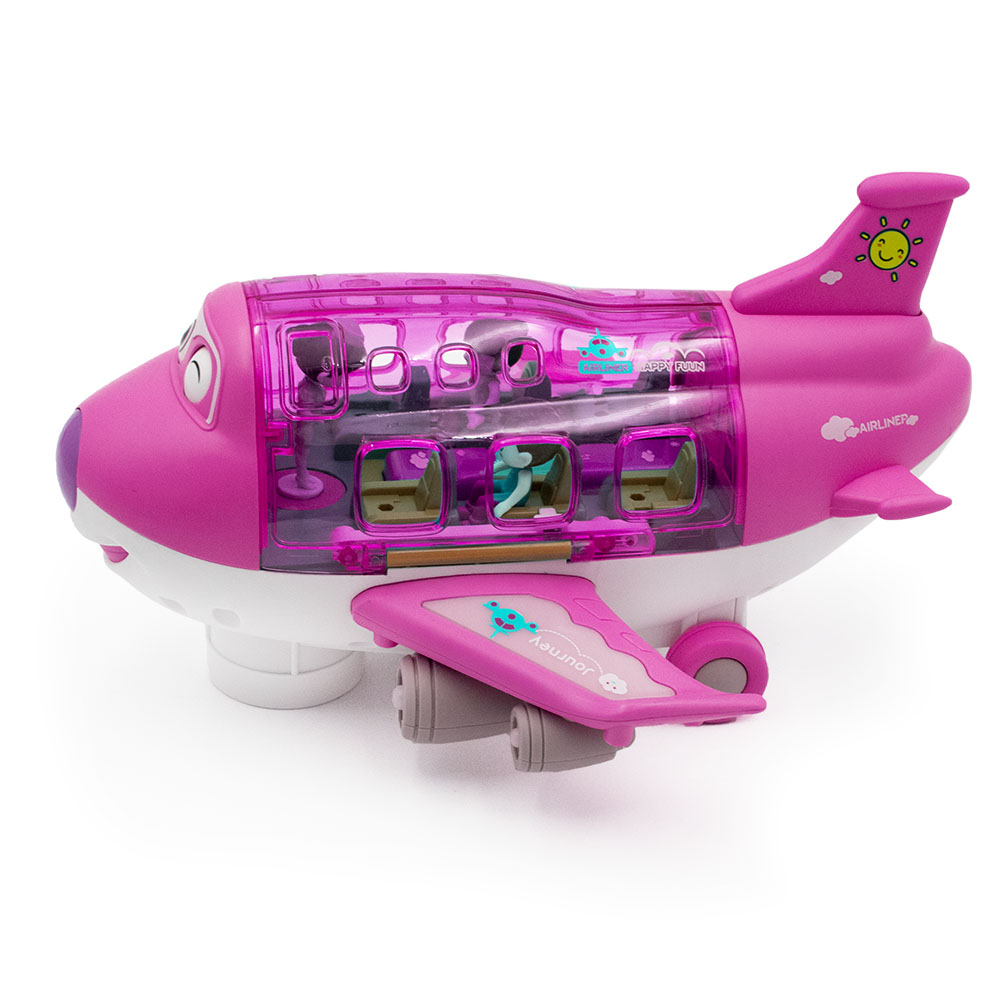 Kinyitható játék repülő kivehető utasokkal, stewardess-sel, – fény és hangeffektekkel1