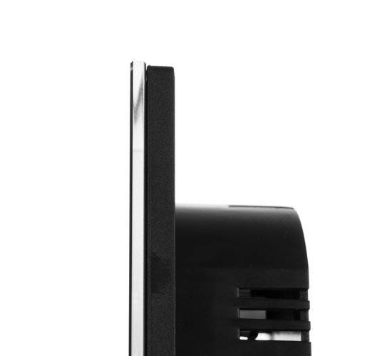 Modern, érintőképernyős lámpakapcsoló – fekete (BB-12259) (4)