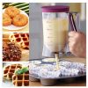 Kézi tészta adagoló gép, 900ml - gofrihoz, muffinhoz, palacsintákhoz, süteményekhez (BBV)