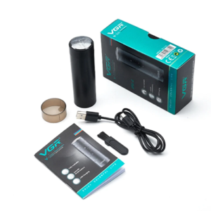 VGR V-339 professzionális mini vezeték nélküli elektromos férfi borotva - tenyér nagyságú, könnyen hordozható (BBV) - Image 7