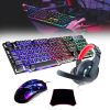 AS1066 4 db-os RGB gamer készlet nem csak játékosok számára - USB (BBV)