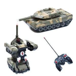 Robottá alakuló távirányítós tank gyerekeknek – harckocsi transformers (BBJ)
