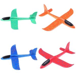 Nagy méretű hungarocell repülőgép gyerekeknek - akkumulátor nélkül működik, könnyen hordozható és összeszerelhető (BBE) (BBJ) - Image 6