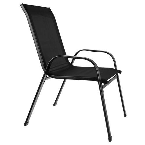 4 darabos rakásolható, elegáns kerti szék készlet – időjárásálló, max terhelhetőség 150 kg (BB-20871) (9)