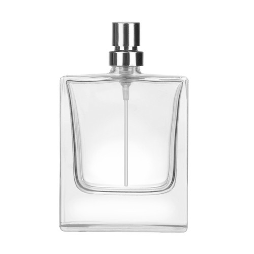 Elegáns, átlátszó újratölthető férfi parfümös üveg – 13 x 6 x 2,5 cm (BB-17888) (1)