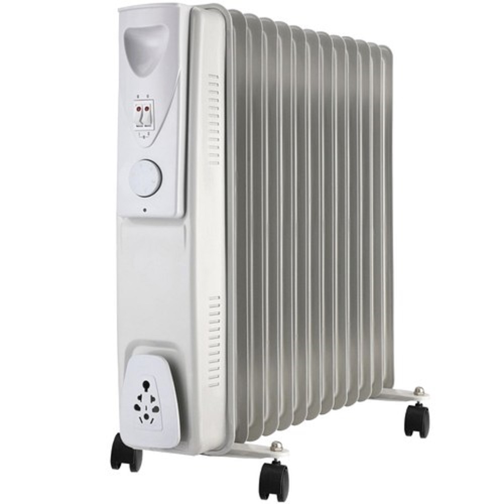 Energiatakarékos olajradiátor beépített termosztáttal, 13 bordával – 3000W (BB-21299) (2)
