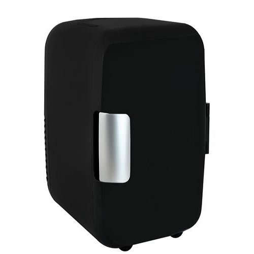 Mini hordozható hűtőszekrény – hűtési és fűtési funkcióval, 4L-es kapacitás – fekete (BB-5794) (1)