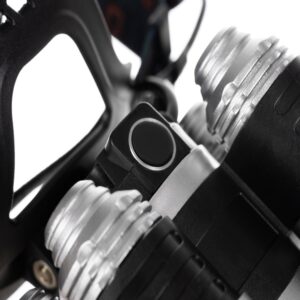 Nagy fényerejű fejlámpa 5 x T6 CREE leddel / akkumulátorral - állítható pántokkal, 4 világítási móddal (BBL) - Image 12
