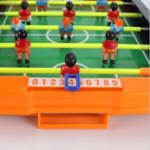 Mini csocsó pálya gyerekeknek - tapadókorongokkal rögzíthető asztali csócsó 2 labdával - 37 cm x 35 cm x 6 cm (BBLPJ) - Image 5