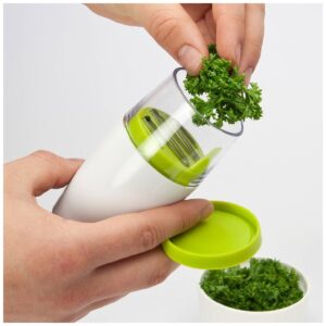 NDP kézi fűszernövény aprító gép - mechanikus fokhagyma, zöldség és fűszer daráló (BBM) - Image 1