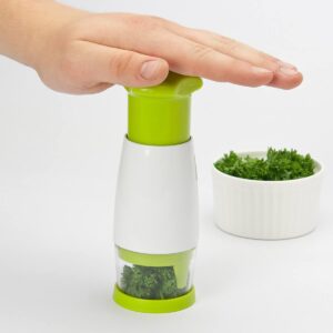 NDP kézi fűszernövény aprító gép - mechanikus fokhagyma, zöldség és fűszer daráló (BBM) - Image 2