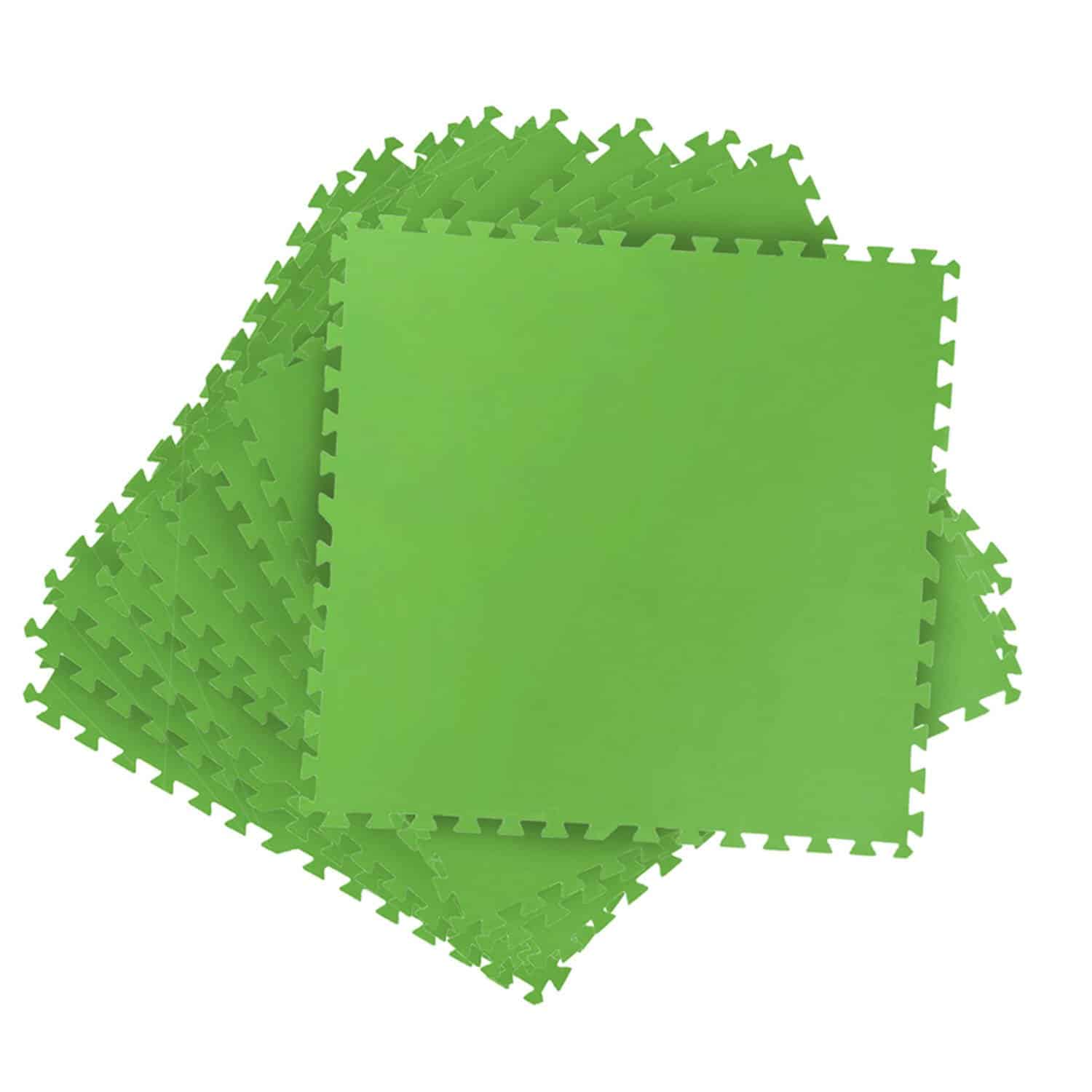 9 részes Bestway medence alátét habszivacsból – 79 x 79 cm, zöld (BB-9889) (1)