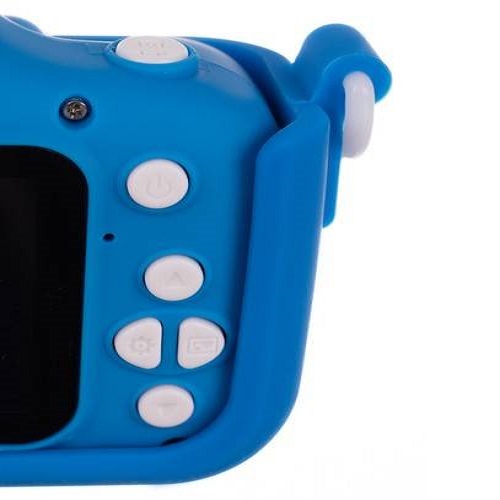Digitális gyerek fényképezőgép cicás tokkal, szíjjal és 5 játékkal -16 GB micro SD (BB-16952) (10)