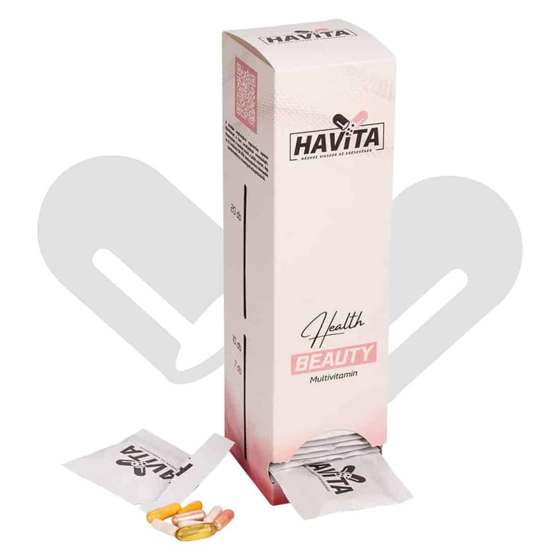 Havita Health Beauty multivitamincsomag – szépségvitamin hölgyeknek, 31×7 vitamin