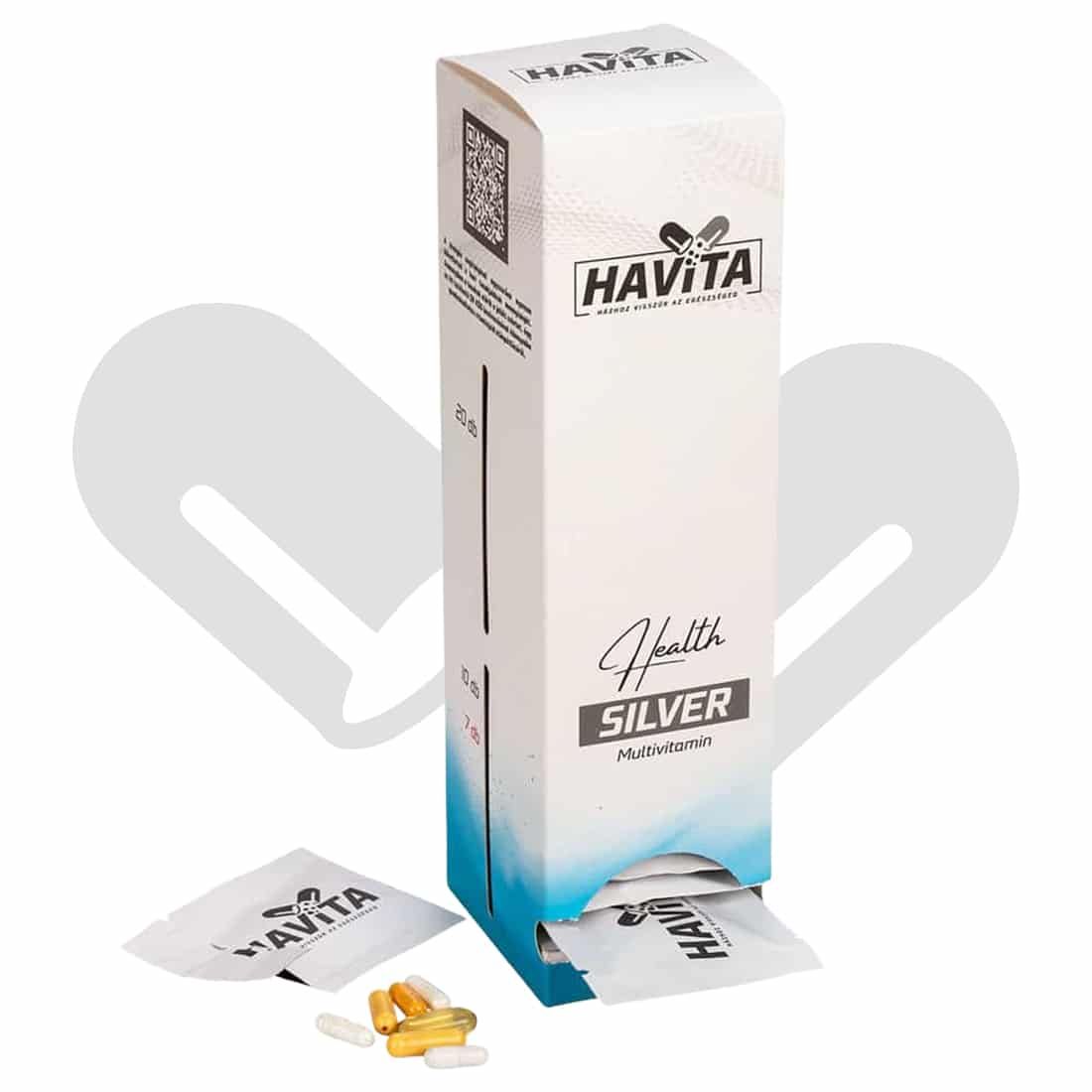 Havita Health Silver multivitamincsomag – havi multavitamincsomag immunerősítéshez, 31×7 vitamin