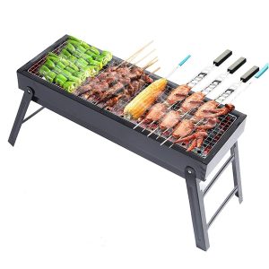 Kompakt méretű grill nyári sütögetésekhez - akár teraszon is használható (BBA)