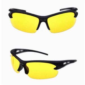 2 db sofőr szemüveg sárga lencsével a biztonságos vezetéshez - nappal szemben, éjszaka és hóesésben is megbízható (BBV) - Image 7