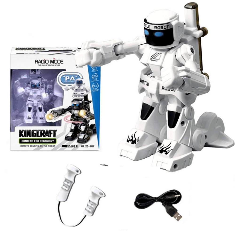 Mini távirányítós RC harci robot 5