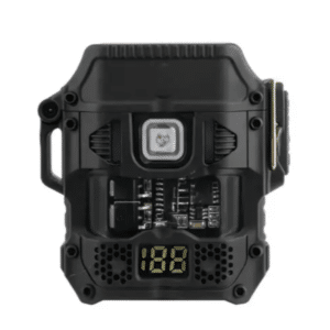 D54 elektromos, víz- és szélálló öngyújtó, zseblámpa funkcióval, díszdobozban (BBV) - Image 8