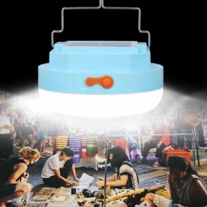 Napenergiával újratölthető vészhelyzeti 200 W-os újratölthető kempinglámpa (BBJH) - Image 6