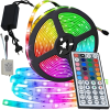 Színváltós 5050 RGB LED szalag szett – 5 méter, 44 gombos távirányítóval (BBV)