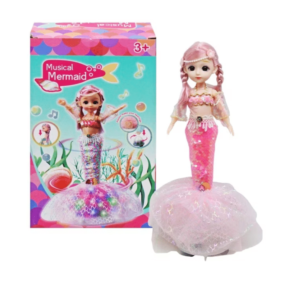 Táncoló és zenélő sellő baba – Fedezd fel a varázslatos játékélményt! (BBJ) - Image 3