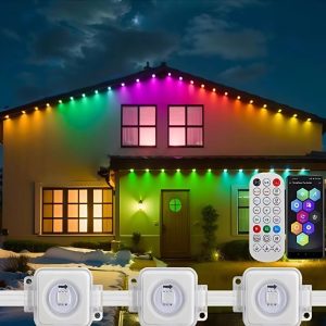 7,5 m-es RGB+IC LED szalag – bluetooth vezérlésű, színes és testreszabható fénycsík (THM) (G)