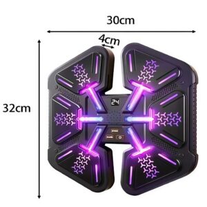 Falra szerelhető interaktív LED bokszgép gyerekeknek – játék, tanulás és mozgás egyben (BBJ) - Image 3